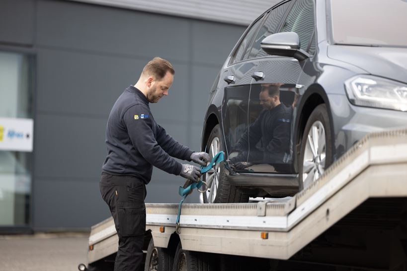 Auto lossen
